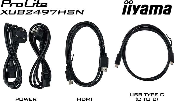 iiyama ProLite XUB2497HSN-W2, 23.8"