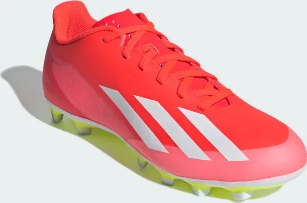 adidas X Crazyfast Club FXG solar red/cloud white/team solar yellow 2
