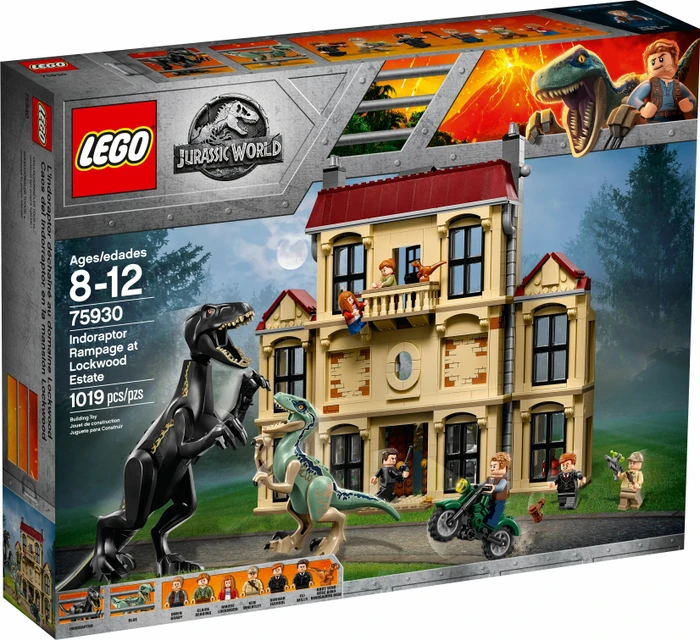 LEGO Jurassic World - Indoraptor-Verwüstung des Lockwood Anwesens