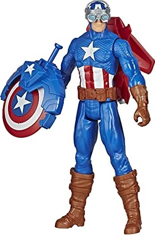 Hasbro Marvel Avengers - Titan Hero - Blast Gear Deluxe Captain America