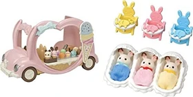 Epoch Sylvanian Families - Möbel-Sets - Erstausstattung für Drillinge