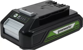 Greenworks Tools G24B2 Werkzeug-Akku 24V, 2.0Ah, Li-Ionen [2.0Ah] [48Wh]