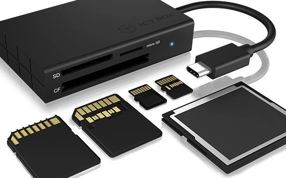 RaidSonic Icy Box IB-CR401-C3 Cardreader, USB-C 3.0