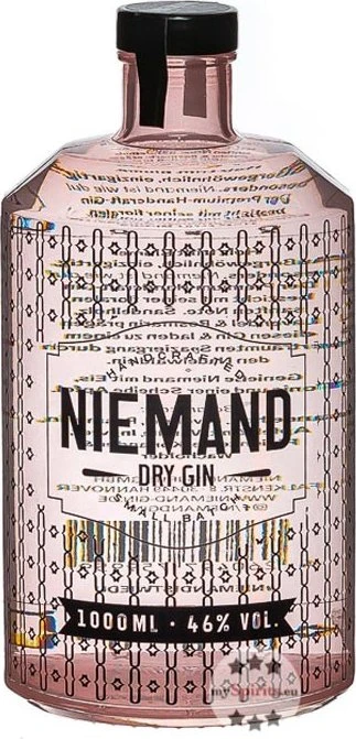 Niemand Dry Gin 1l