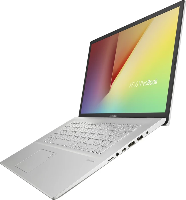 ASUS VivoBook 17 F712FA-AU688T, Transparent Silver, Core i5-10210U, 8GB RAM, 512GB SSD, DE