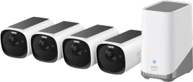 eufy eufyCam E40, 4er-Pack inkl. HomeBase S380, Set