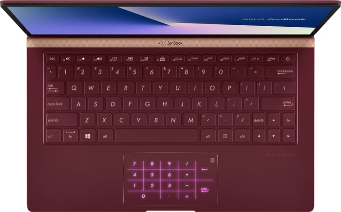 ASUS ZenBook 13 UX333FN-A4177T, Burgundy Red, Core i7-8565U, 16GB RAM, 1TB SSD, GeForce MX150, DE