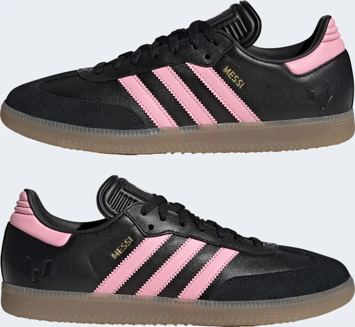 adidas Samba Messi core black/gold metallic/gum