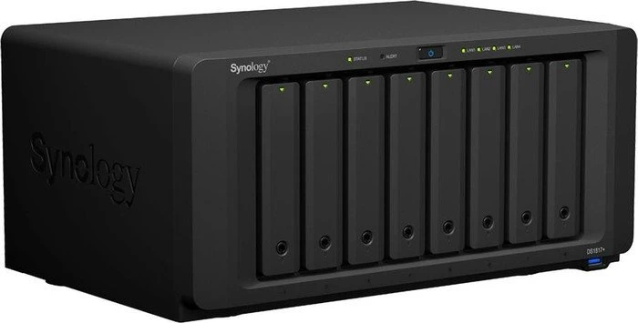 Synology DiskStation DS1817+ 30TB, 2GB RAM, 4x RJ-45 1000Base-T, 4x USB-A 3.0