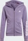 adidas Essentials Linear Logo Kapuze Hoodie shadow violet/clear pink (Junior) Vorschaubild