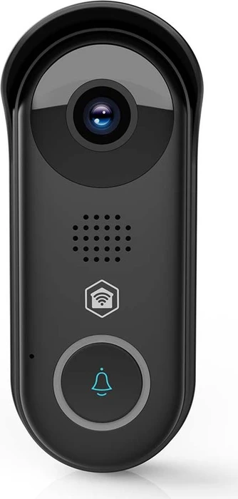 Nedis SmartLife Video-Türsprechanlage 1080p schwarz, Video-Türklingel
