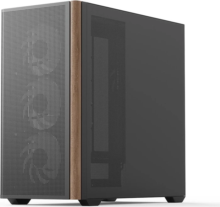 AeroCool D301A Black, inkl. 4x Lüfter, Lüfter LED ARGB, Glasfenster
