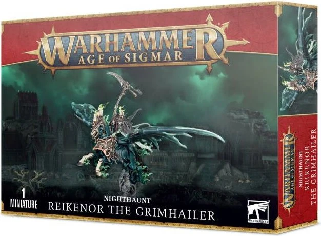 Games Workshop Warhammer Age of Sigmar - Nighthaunt - Easy to Build Reikenor the Grimhailer