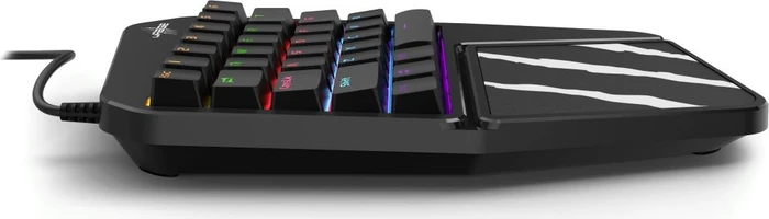 Hama uRage 3rgo 1H Mobile Gaming Keyboard (PC/PS4), schwarz/grau, USB