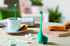 Ototo Design Baby Nessie Tee-Ei blau
