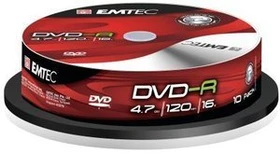 Emtec DVD-R 4.7GB, 16x,  10er Spindel
