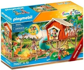 playmobil Family Fun Abenteuer-Baumhaus mit Rutsche