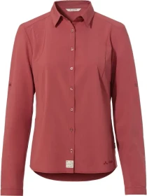 Vaude Rosemoor IV Hemd langarm brick (Damen)