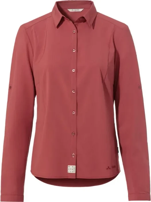 Vaude Rosemoor IV Hemd langarm brick (Damen)