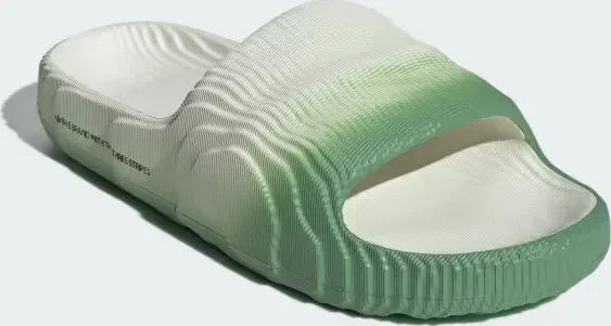 adidas Adilette 22 ivory/preloved green/core black