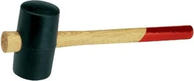 Fortis Gummihammer, 11.3cm schwarz