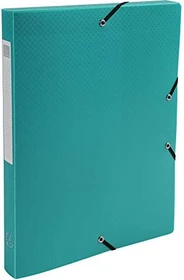 Exacompta Archivbox Kunststoff blickdicht 25mm, A4, grün, 8er-Pack