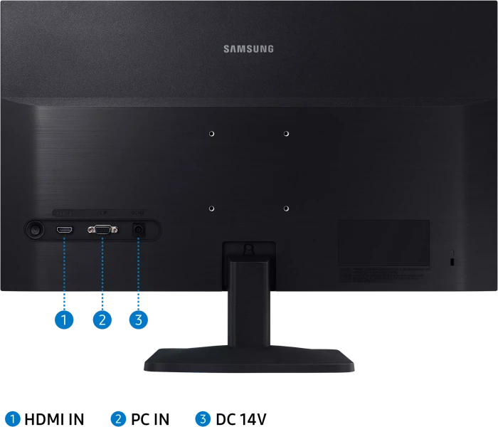 Samsung Essential Monitor S3 S33A, 24"