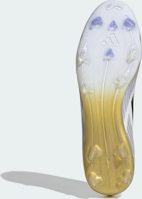 adidas F50 League Laceless FG/MG cloud white/core black/gold metallic