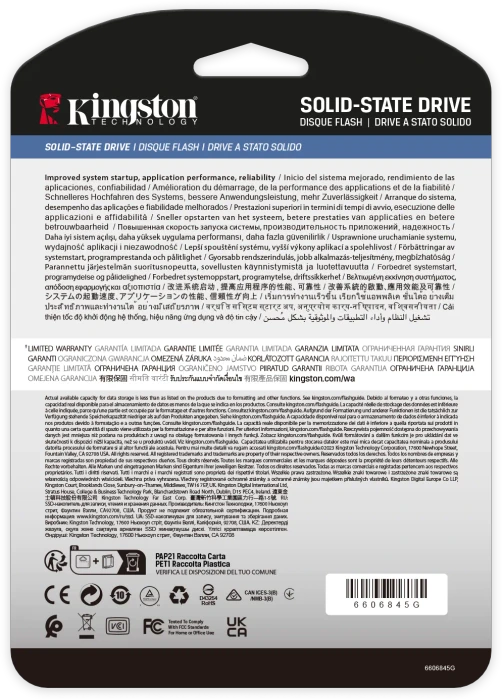 Kingston DC3000ME PCIe 5.0 NVMe U.2 SSD 7.68TB, U.2 / PCIe 5.0 x4