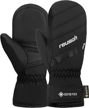 Reusch Tommy Gore-Tex Mitten Skihandschuhe schwarz/weiß (Junior)