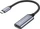 Conceptronic ABBY09G USB-C 3.0 [Stecker] auf HDMI 2.1 [Buchse] 4K, 60Hz, Adapterkabel, grau, 18cm (110518907101)