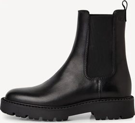 Tamaris Leder Chelsea Boot schwarz (Damen)