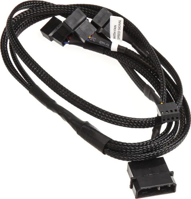 EK Water Blocks EK-Cable Splitter 4-Fan PWM Extended