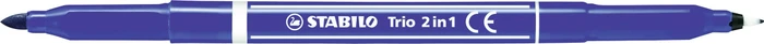 STABILO Trio 2 in 1 dunkelblau