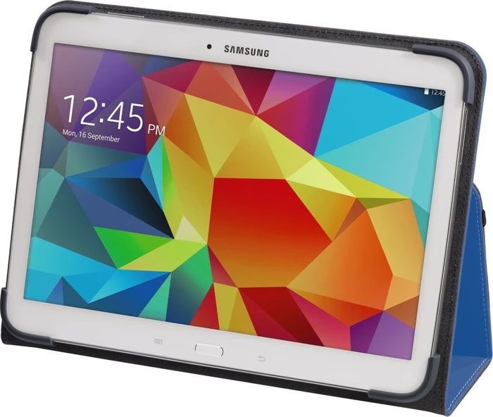 Hama Portfolio Weave für Samsung Galaxy Tab 4 10.1, Blueberry