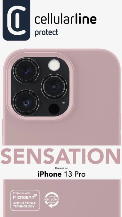 Cellularline Sensation für Apple iPhone 13 Pro pink