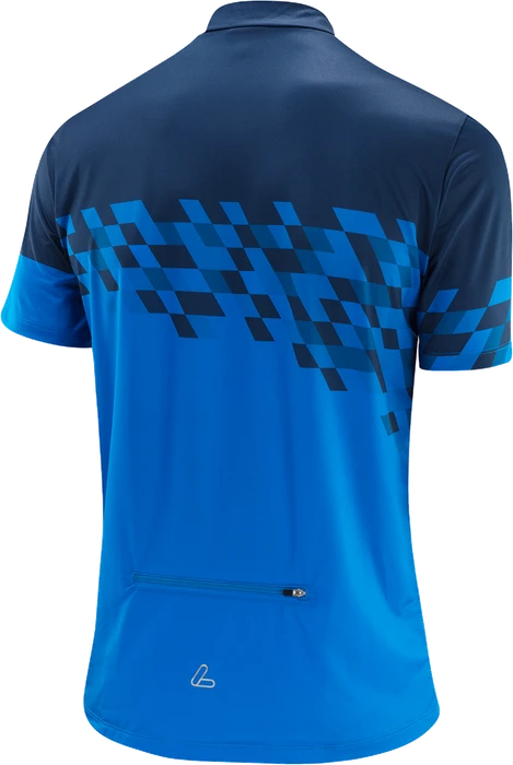 Löffler HZ Erosion Trikot kurzarm indigo (Herren)