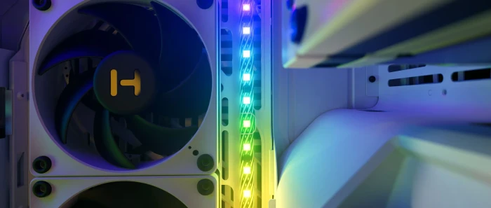 Hyte LS10 qRGB Light Strips, 3x RGB-LED-Streifen