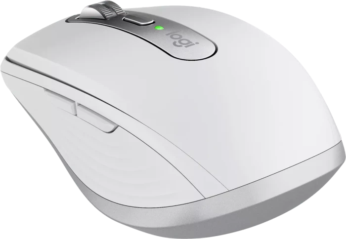 Logitech MX Anywhere 3S Pale Grey, weiß/grau, Logi Bolt, USB/Bluetooth