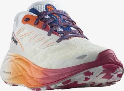 Salomon Aero Glide 2 white/dragon fire/vivacious (Damen)