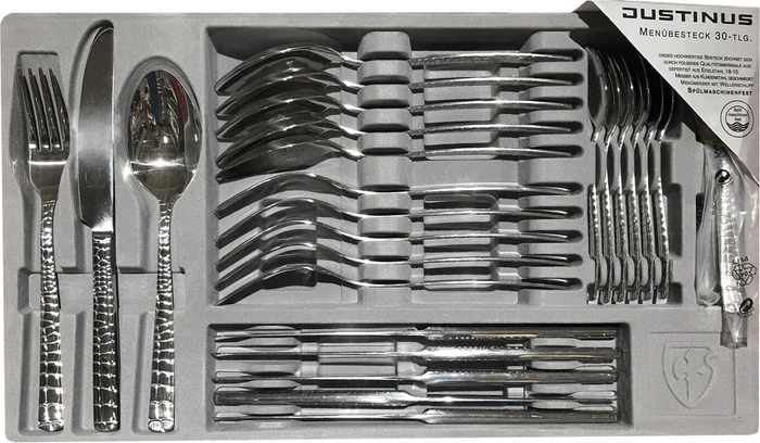 Justinus Croco Besteck-Set, 30-tlg. (630-650)