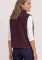 Street One Teddy mit Zipper und Corddetails Weste rustic rouge (Damen) Vorschaubild