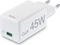 Hama Schnellladegerät USB-C PD/Qualcomm GaN Mini-Ladegerät 45W weiß Vorschaubild