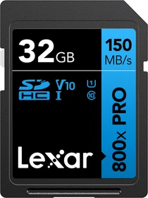 Lexar BLUE Series 800x PRO R150 32GB, UHS-I U1, Class 10