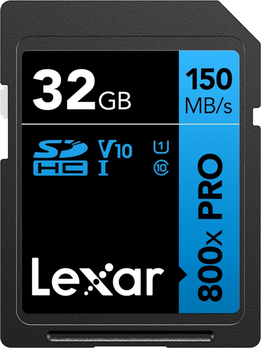 Lexar BLUE Series 800x PRO R150 32GB, UHS-I U1, Class 10