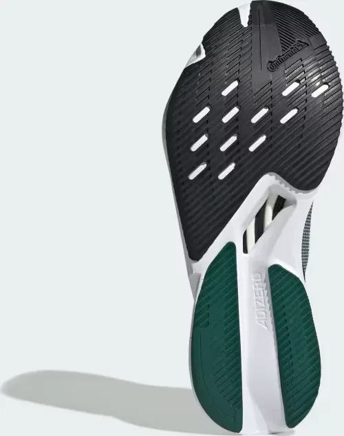 adidas Adizero Boston 12 collegiate green/matte gold/sandy pin (Damen)