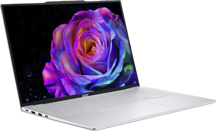 Acer Swift Air 16 OLED SFA16-61M-R1ZM, Light Silver, Ryzen AI 5 330, 16GB RAM, 512GB SSD, DE