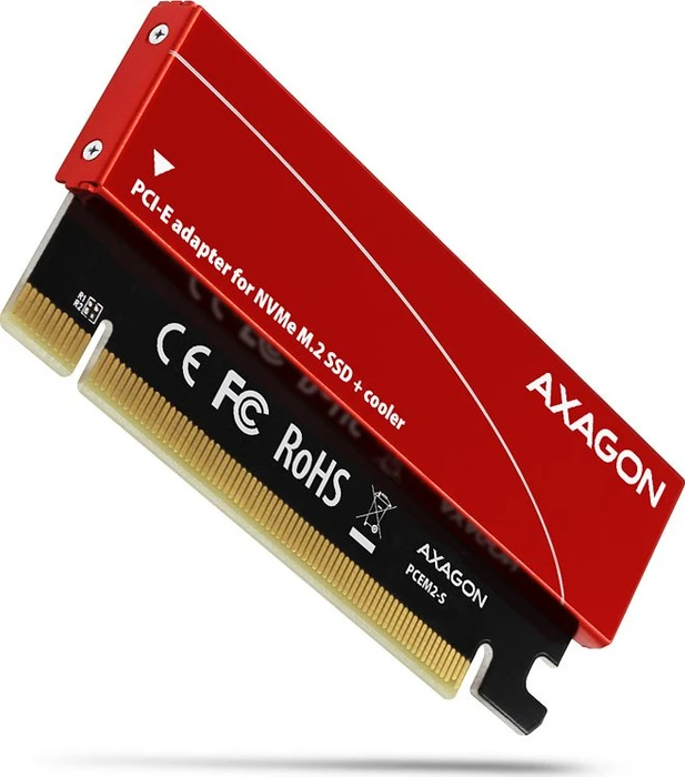 Axagon PCIe -> M.2 PCIe, PCIe 3.0 x16