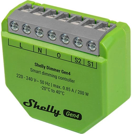 Shelly Dimmer Gen4, Dimmaktor