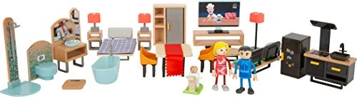 Legler Small Foot Puppenhausmöbel-Set Modern